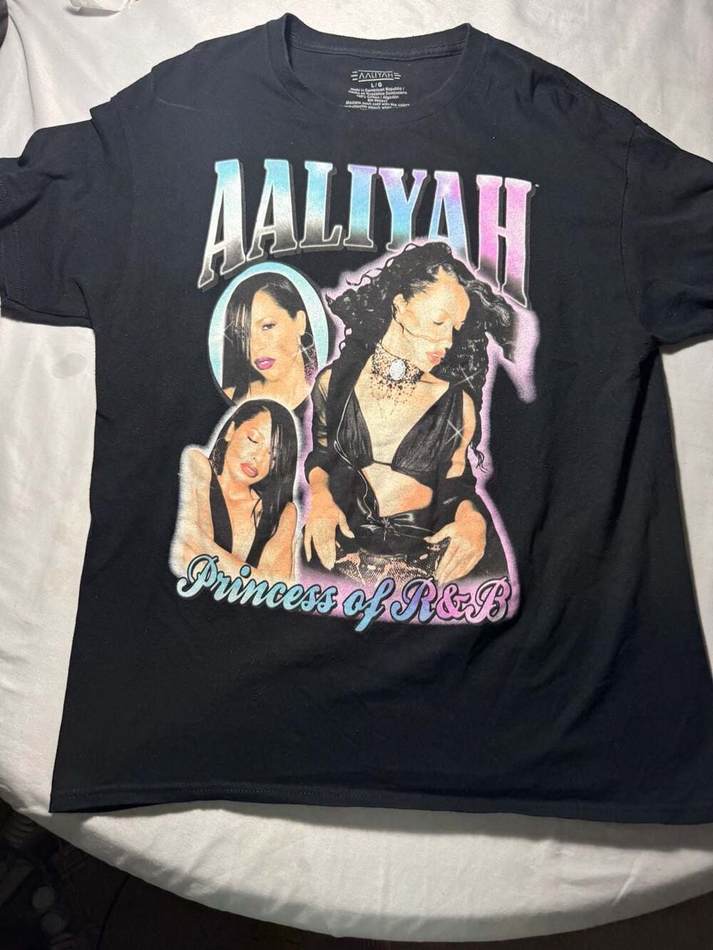Aaliyah Princess of R&B Graphic T-Shirt
